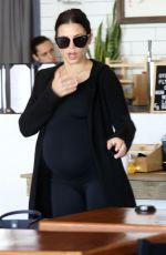 Pregnant JENNA DEWAN at Coffee Bean in Los Angeles 01/29/2020