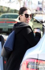 Pregnant JENNA DEWAN at Coffee Bean in Los Angeles 01/29/2020