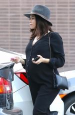 Pregnant JENNA DEWAN Out and About in Beverly Hills 01/16/2020