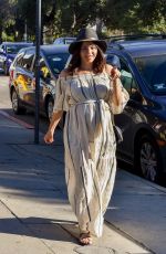 Pregnant JENNA DEWAN Out and About in Studio City 01/06/2020