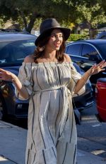 Pregnant JENNA DEWAN Out and About in Studio City 01/06/2020