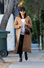Pregnant JENNA DEWAN Out and About in Studio City 01/22/2020