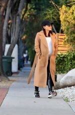 Pregnant JENNA DEWAN Out and About in Studio City 01/22/2020