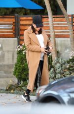 Pregnant JENNA DEWAN Out and About in Studio City 01/22/2020