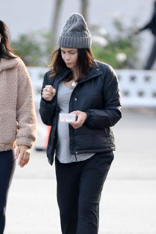 Pregnant JENNA DEWAN Out in Los Angeles 01/20/2020