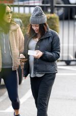 Pregnant JENNA DEWAN Out in Los Angeles 01/20/2020