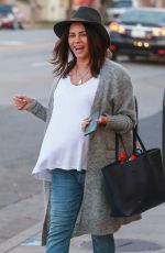 Pregnant JENNA DEWAN Out in Studio City 01/13/2020