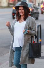 Pregnant JENNA DEWAN Out in Studio City 01/13/2020