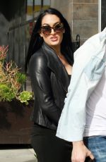 Pregnant NIKKI BELLA and Artem Chigvintsev Out for Lunch in Beverly Hills 01/30/2020
