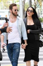 Pregnant NIKKI BELLA and Artem Chigvintsev Out for Lunch in Beverly Hills 01/30/2020