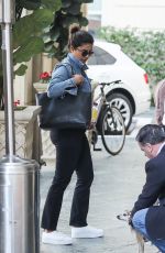 PRIYANKA CHOPRA Arrives at Peninsula in Beverly Hills 01/13/2020