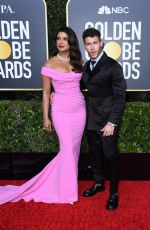 PRIYANKA CHOPRA at 77th Annual Golden Globe Awards in Beverly Hills 01/05/2020