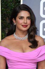 PRIYANKA CHOPRA at 77th Annual Golden Globe Awards in Beverly Hills 01/05/2020