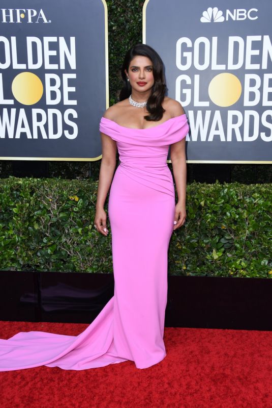 PRIYANKA CHOPRA at 77th Annual Golden Globe Awards in Beverly Hills 01/05/2020