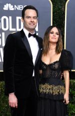 RACHEL BILSON and Bill Hader at 77th Annual Golden Globe Awards in Beverly Hills 01/05/2020
