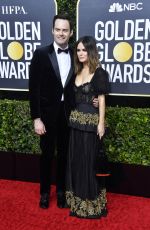 RACHEL BILSON and Bill Hader at 77th Annual Golden Globe Awards in Beverly Hills 01/05/2020