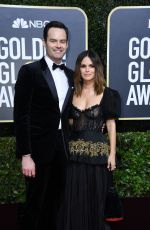 RACHEL BILSON and Bill Hader at 77th Annual Golden Globe Awards in Beverly Hills 01/05/2020