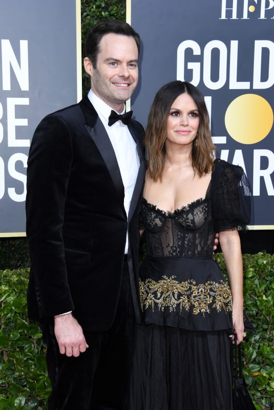 RACHEL BILSON and Bill Hader at 77th Annual Golden Globe Awards in Beverly Hills 01/05/2020