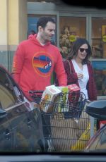 RACHEL BILSON and Bill Hader Out Shopping in Los Angeles 12/31/2019