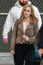 RACHEL BROSNAHAN Arrives at Jimmy Kimmel Live in Los Angeles 01/07/2020