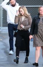 RACHEL BROSNAHAN Arrives at Jimmy Kimmel Live in Los Angeles 01/07/2020