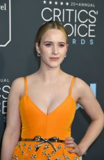 RACHEL BROSNAHAN at 25th Annual Critics Choice Awards in Santa Monica 01/12/2020