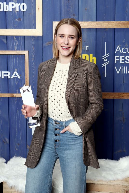 RACHEL BROSNAHAN at Imdb Studio at Sundance Film Festival in Park City 01/24/2020