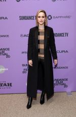 RACHEL BROSNAHAN at Ironbark Premiere at 2020 Sundance Film Festival 01/24/2020