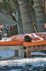 RACHEL COOK in Bikini at a Beach in Tulum 01/06/2020