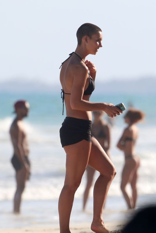 RACHEL COOK in Bikini at a Beach in Tulum 01/06/2020