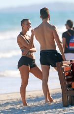 RACHEL COOK in Bikini at a Beach in Tulum 01/06/2020