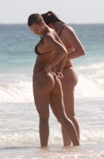 RACHEL COOK in Bikini at a Beach in Tulum 01/11/2020