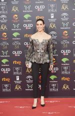 RAQUEL SANCHEZ SILVA at 34th Goya Cinema Awards 2020 in Madrid 01/25/2020