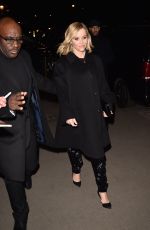 REESE WITHERSPOON Arrives at Giorgio Armani Show at Paris Fashion Week 01/21/2020