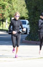 REESE WITHERSPOON Out Jogging in brentwood 01/06/2020