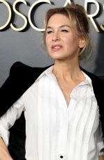 RENEE ZELLWEGER at 92nd Academy Awards Nominees Luncheon in Hollywood 01/27/2020