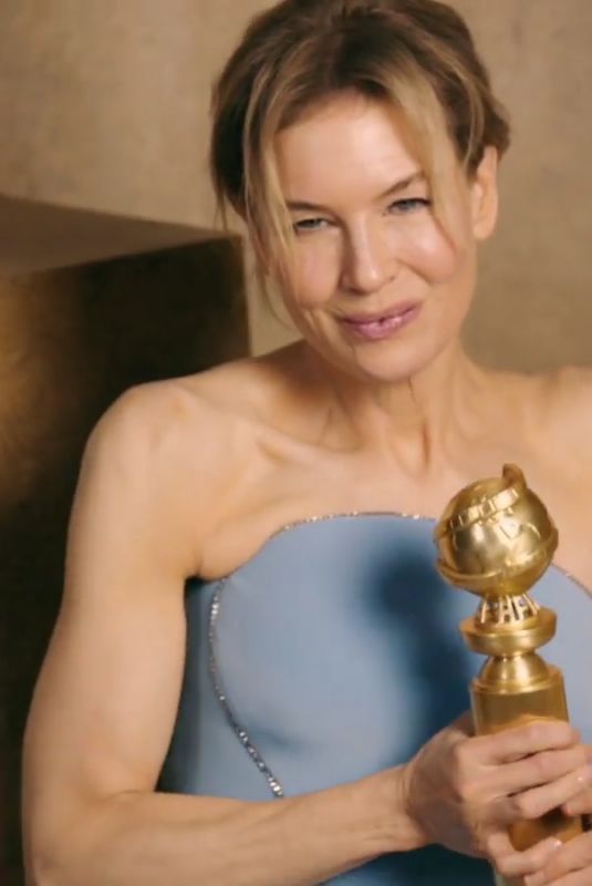 RENEE ZELLWEGER - Golden Globes 2020 Official Portrait
