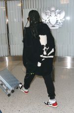 RIHANNA at JFK Airport in New York 01/05/2020