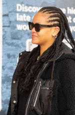 RIHANNA at JFK Airport in New York 01/05/2020