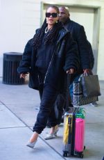 RIHANNA at JFK Airport in New York 01/16/2020