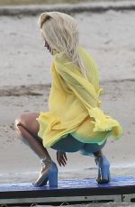 RITA ORA on the Set of a Video in Miami 01/10/2020