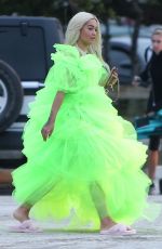 RITA ORA on the Set of Deichmann Comercial in Miami 01/10/2020