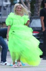 RITA ORA on the Set of Deichmann Comercial in Miami 01/10/2020
