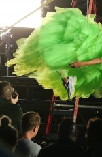 RITA ORA on the Set of Deichmann Comercial in Miami 01/10/2020