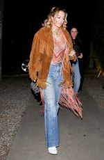 RITA ORA Out for Dinner in Los Feliz 01/24/2020