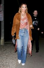 RITA ORA Out for Dinner in Los Feliz 01/24/2020