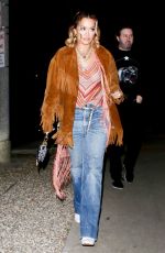 RITA ORA Out for Dinner in Los Feliz 01/24/2020