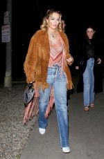 RITA ORA Out for Dinner in Los Feliz 01/24/2020