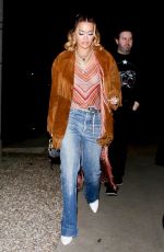 RITA ORA Out for Dinner in Los Feliz 01/24/2020