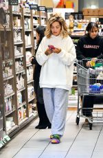 RITA ORA Shopping at Erewhon Market in Los Angeles 01/02/2020